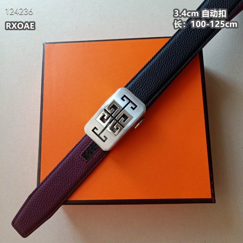 Givenchy belt 34mmX100-125cm 8L02